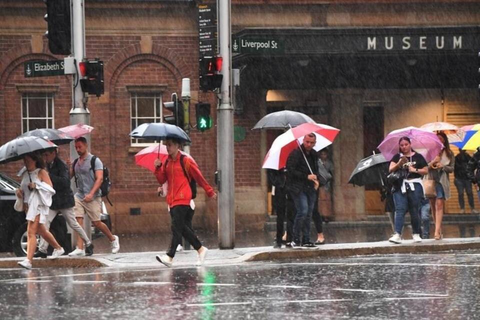 Regen in Sydney