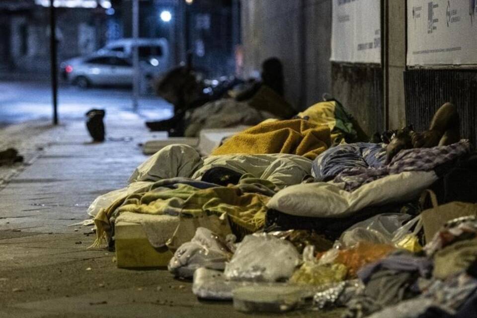 Obdachlose in Berlin