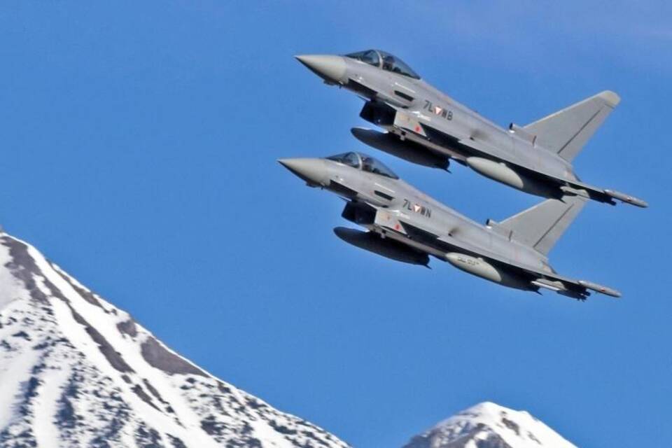Eurofighter bei Innsbruck