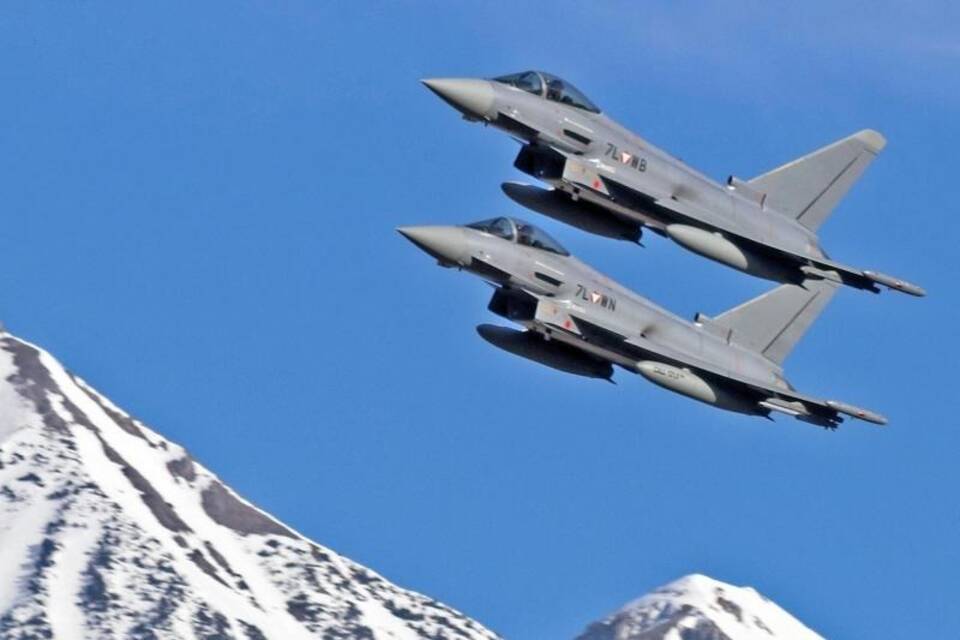 Eurofighter bei Innsbruck Eurofighter bei Innsbruck