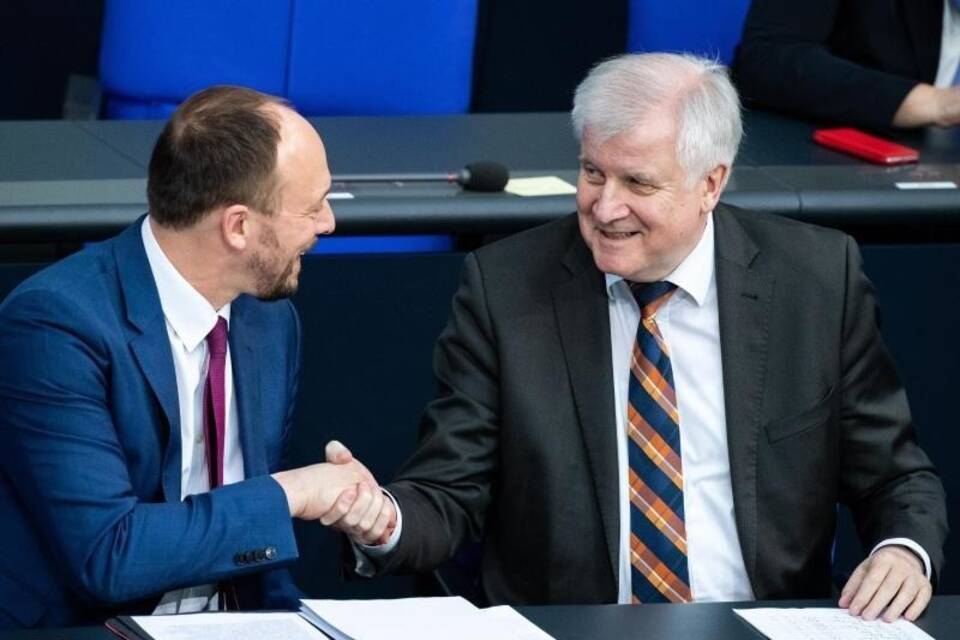 Seehofer und Wanderwitz Seehofer und Wanderwitz