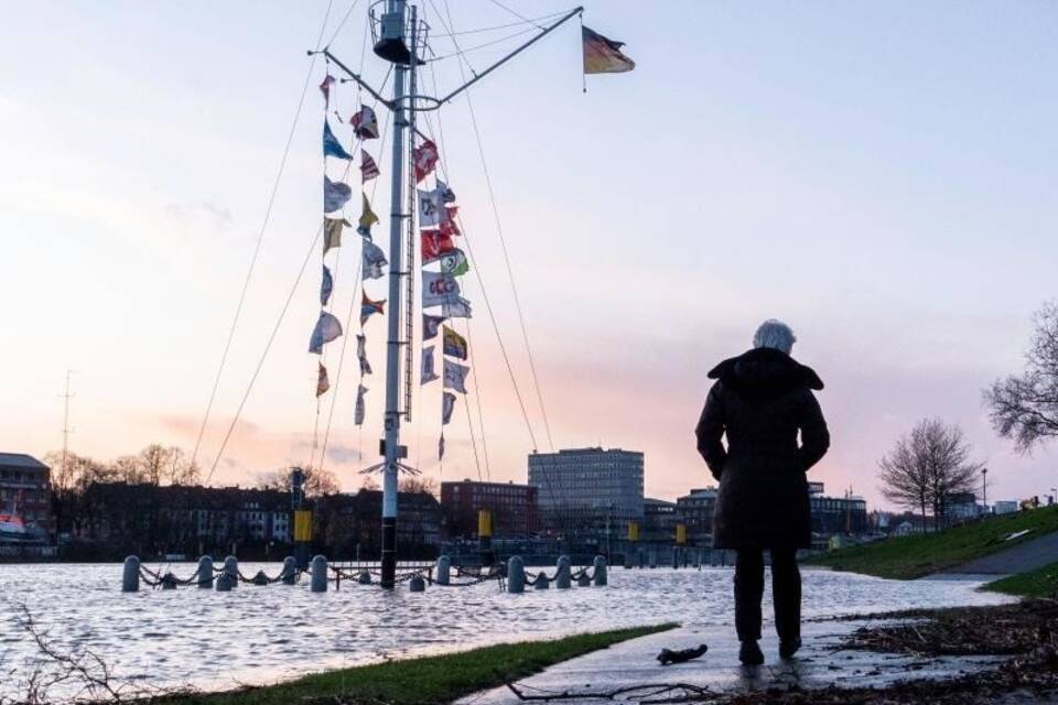 Dämmerung in Bremen