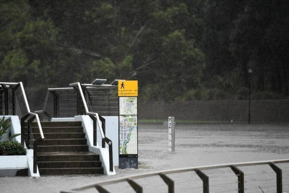 Starke Regenfälle in New South Wales Starke Regenfälle in New South Wales