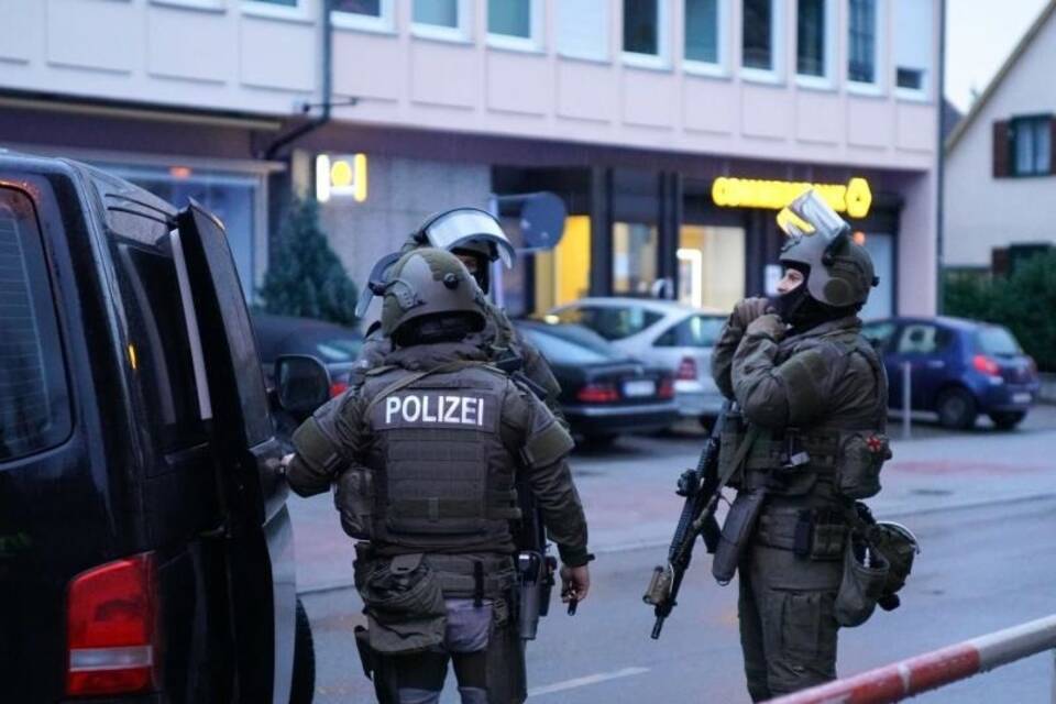 Polizeieinsatz in Plochingen Polizeieinsatz in Plochingen