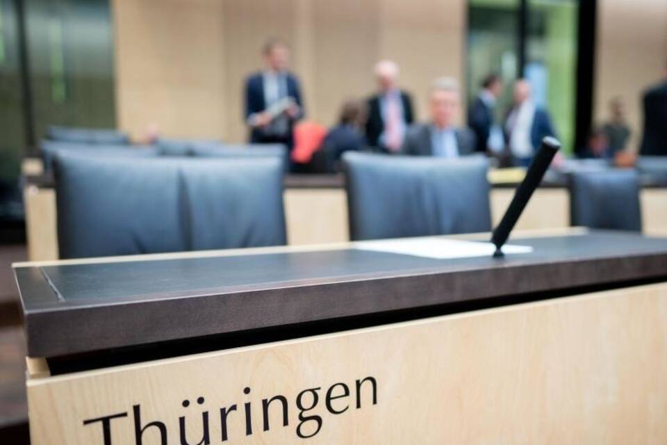 Thüringens Bundesratsbank bleibt leer Thüringens Bundesratsbank bleibt leer