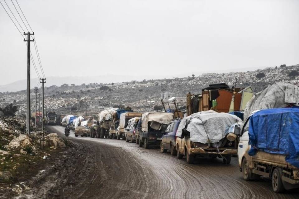 Flucht aus Idlib Flucht aus Idlib