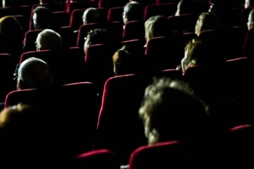 Kino-Besucher Kino-Besucher