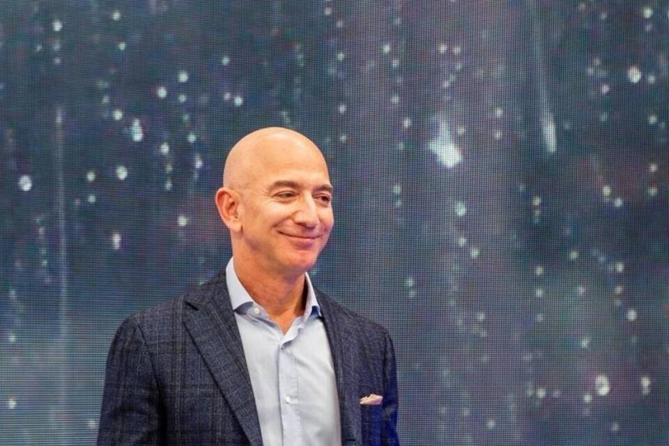 Jeff Bezos, Chef von Amazon. Jeff Bezos, Chef von Amazon.