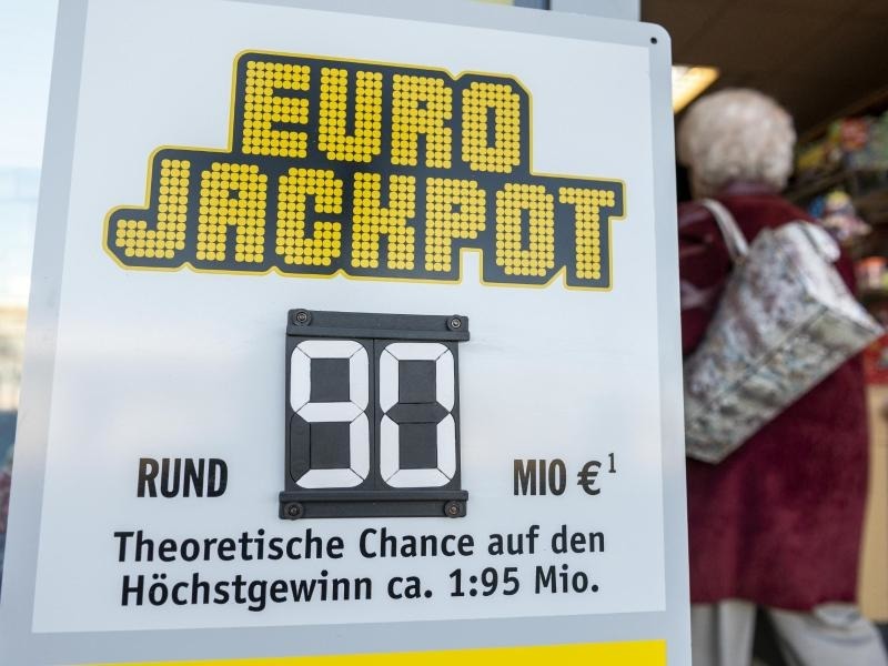 Frist bis 31. Dezember 2023: Eurojackpot: 90-Millionen-Euro-Gewinner