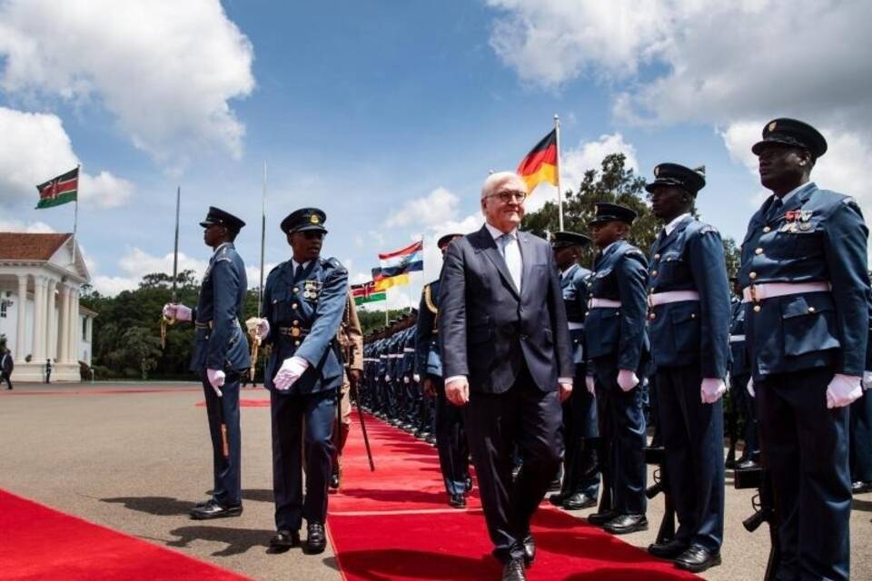 Steinmeier in Kenia Steinmeier in Kenia