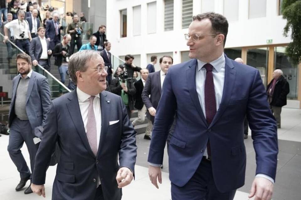 Laschet und Spahn Laschet und Spahn