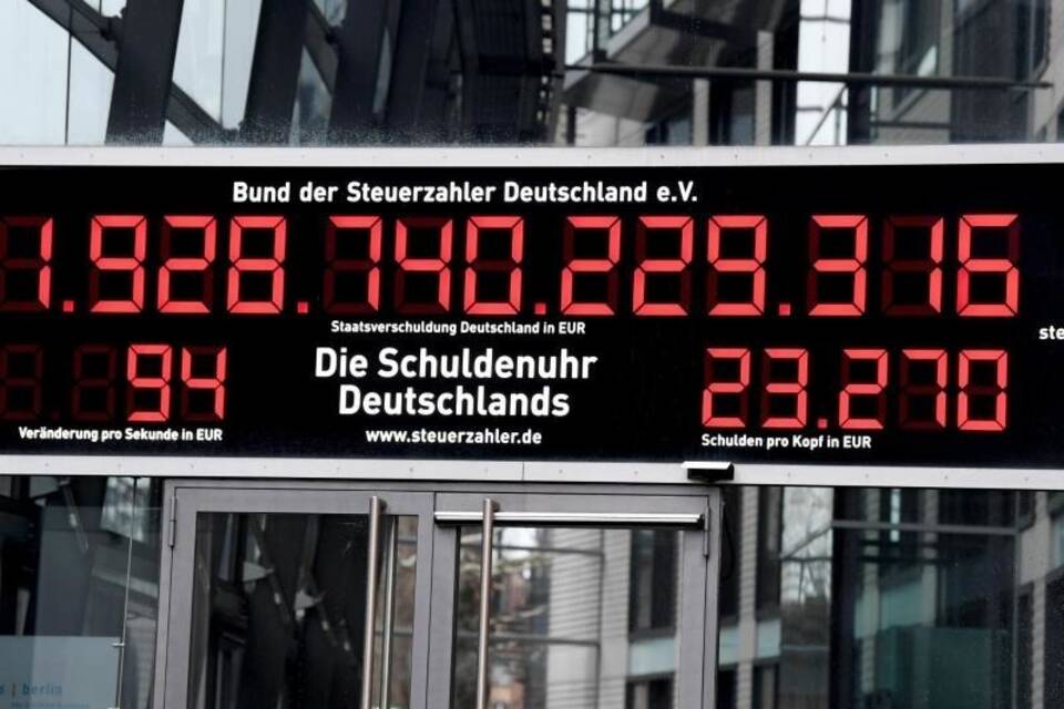 Schuldenuhr Schuldenuhr