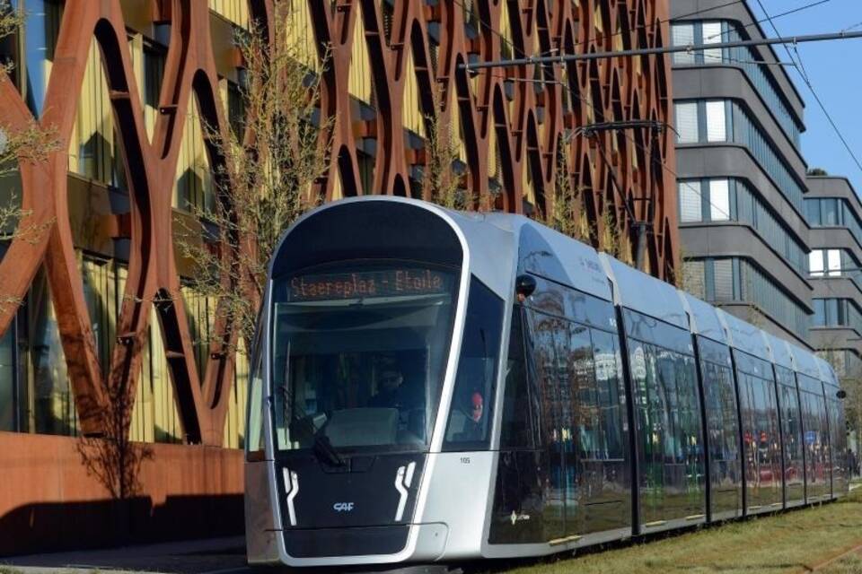 Straßenbahn in Luxemburg Straßenbahn in Luxemburg
