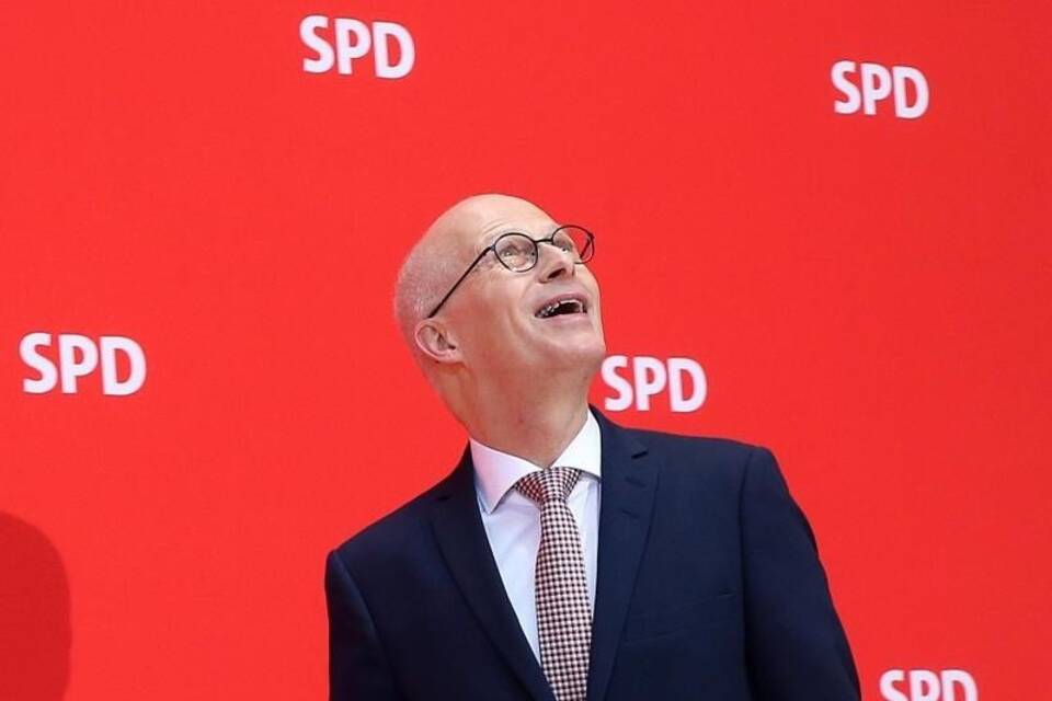 Wahlsieger Peter Tschentscher Wahlsieger Peter Tschentscher