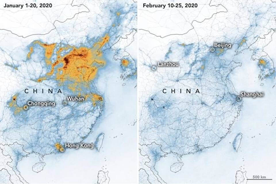 Luftverschmutzung in China Luftverschmutzung in China