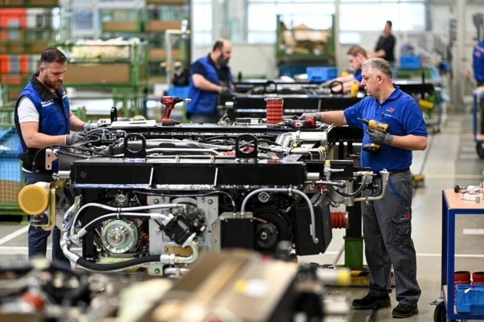 Produktion bei Rolls-Royce Power Systems Produktion bei Rolls-Royce Power Systems