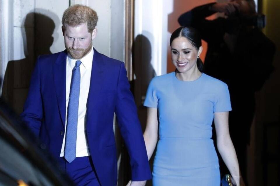 Prinz Harry und seine Frau Meghan Prinz Harry und seine Frau Meghan