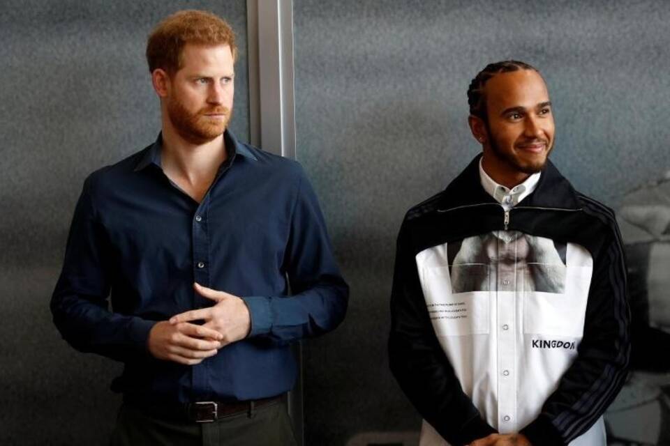 Prinz Harry & Lewis Hamilton