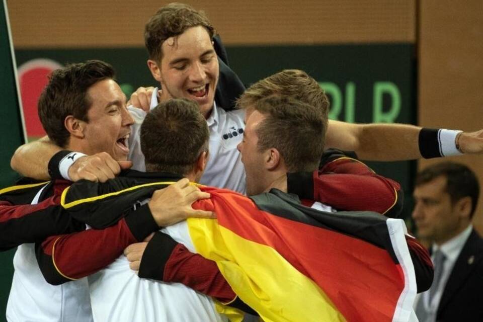 Davis-Cup-Jubel