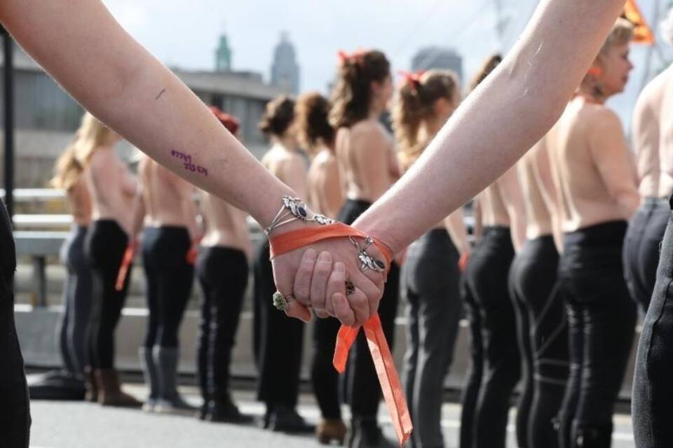 Internationaler Frauentag - Großbritannien Internationaler Frauentag - Großbritannien