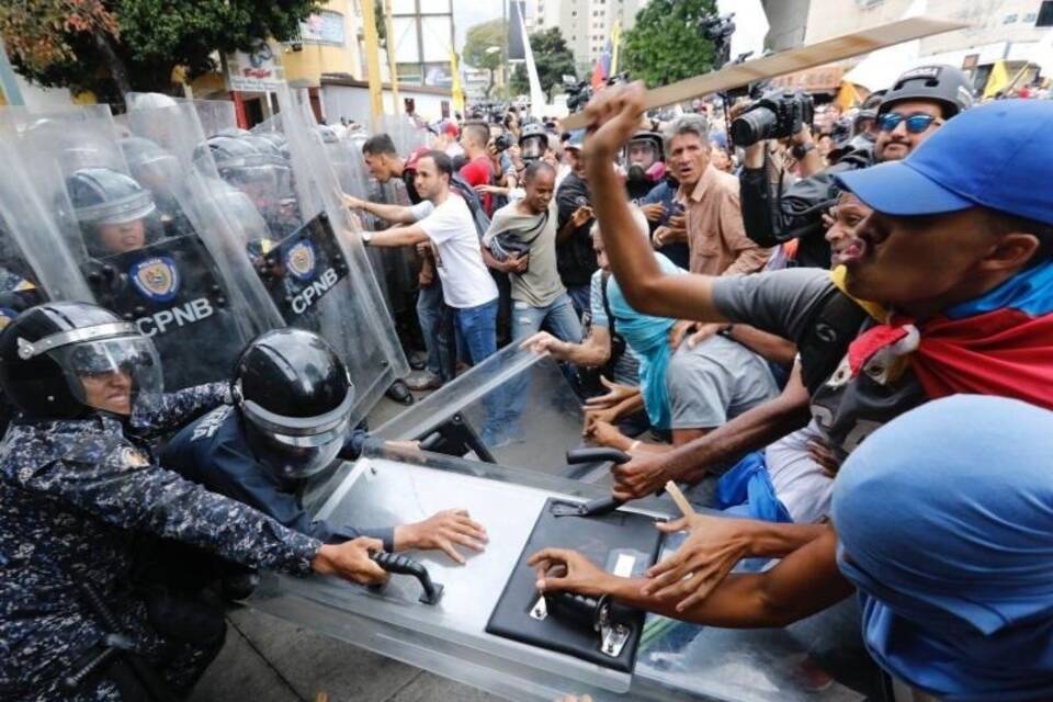 Protest in Venezuela