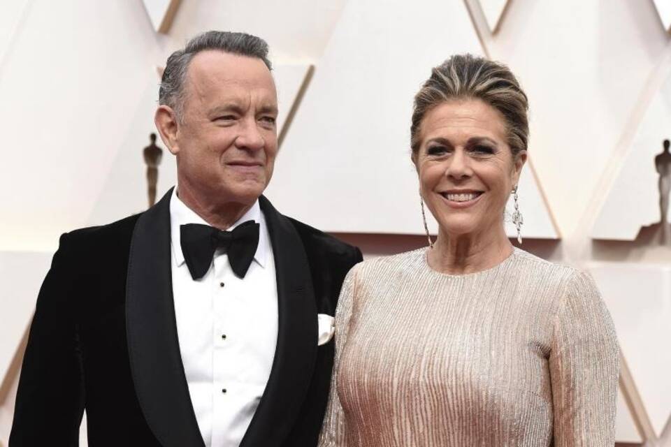 Tom Hanks und Ehefrau