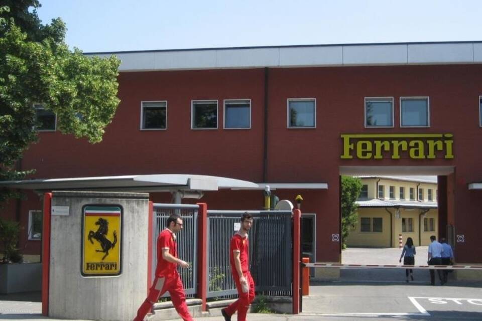 Ferrari-Werk in Maranello Ferrari-Werk in Maranello