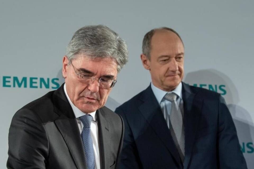 Joe Kaeser und Roland Busch Joe Kaeser und Roland Busch