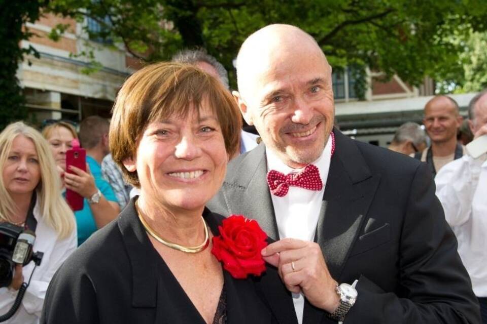 Rosi Mittermaier und Christian Neureuther Rosi Mittermaier und Christian Neureuther