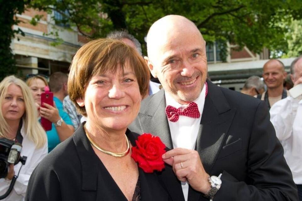 Rosi Mittermaier und Christian Neureuther