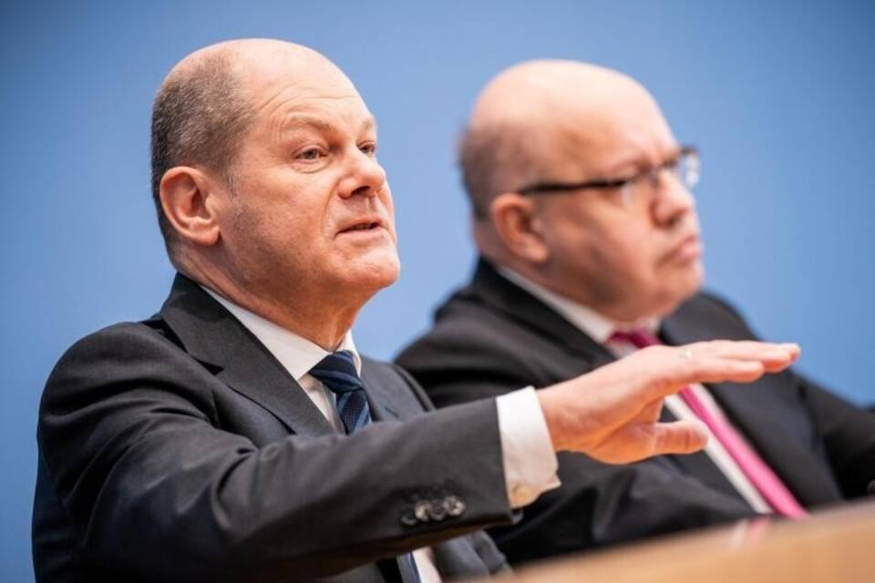 Scholz und Altmaier Scholz und Altmaier