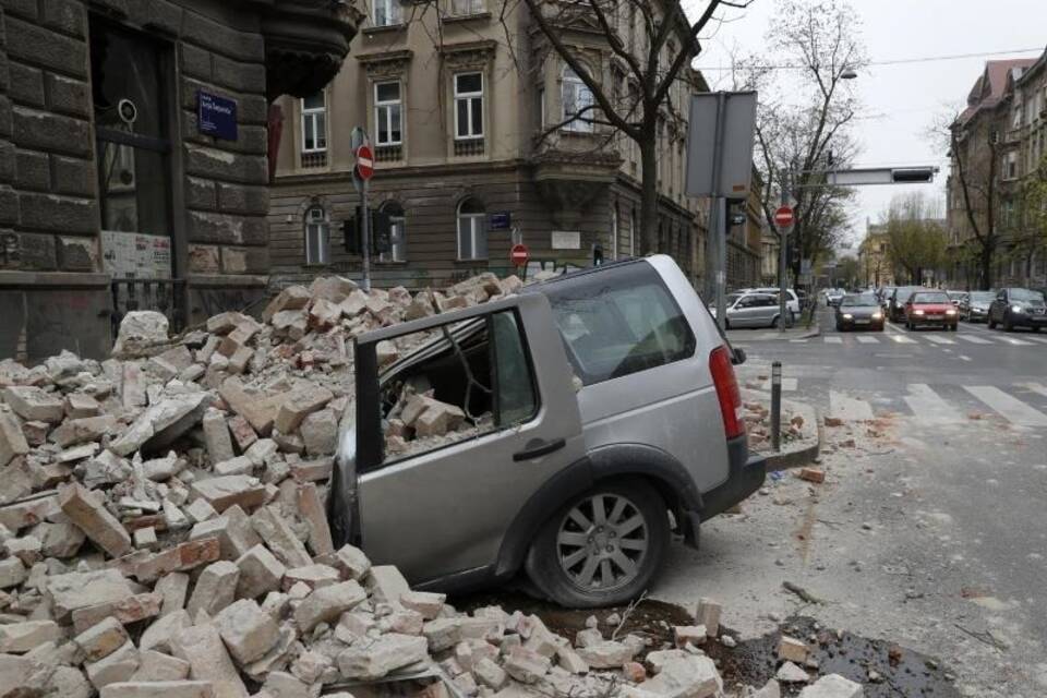 Beben erschüttert Zagreb Beben erschüttert Zagreb