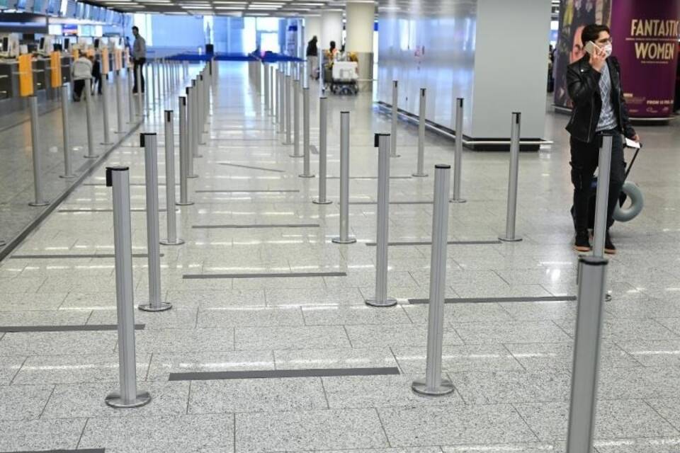 Rückläufige Passagierzahlen am Flughafen Frankfurt am Main Rückläufige Passagierzahlen am Flughafen Frankfurt am Main