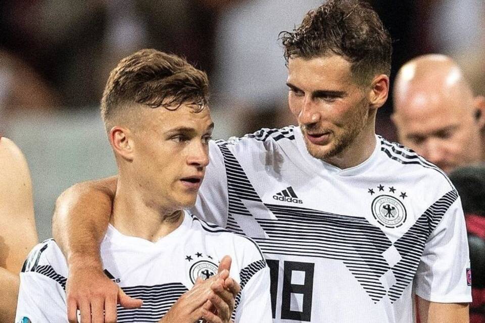 Kimmich und Goretzka Kimmich und Goretzka