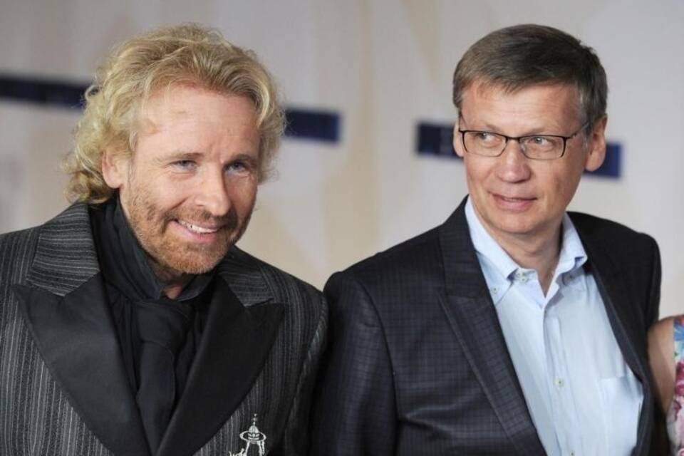 Thomas Gottschalk + Günther Jauch Thomas Gottschalk + Günther Jauch