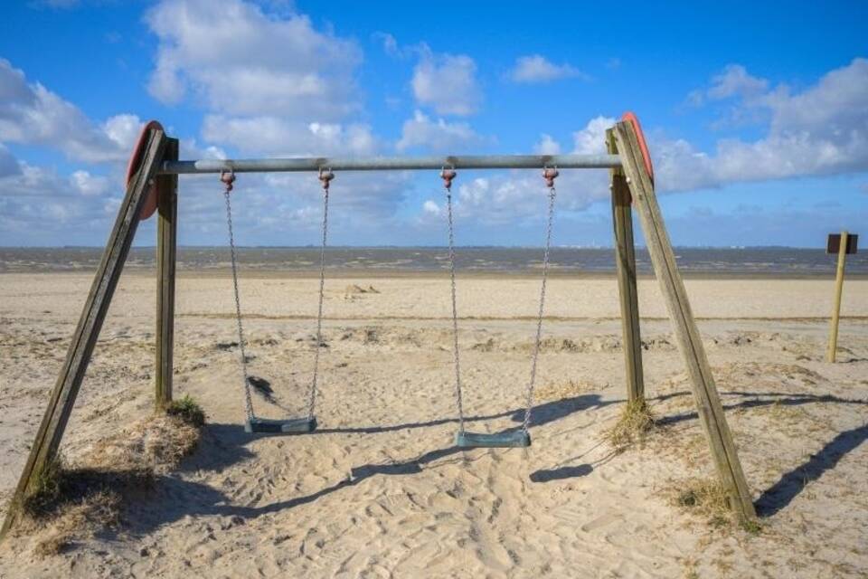 Leerer Spielplatz Leerer Spielplatz