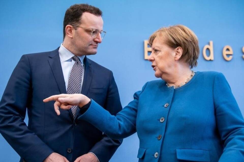 Merkel und Spahn