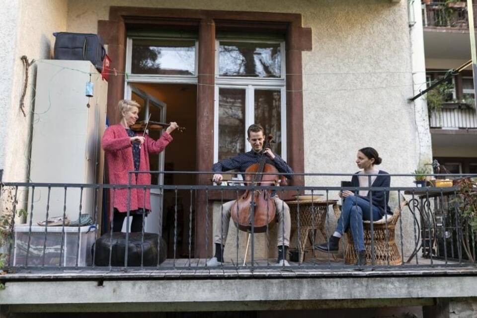 Balkon-Konzert