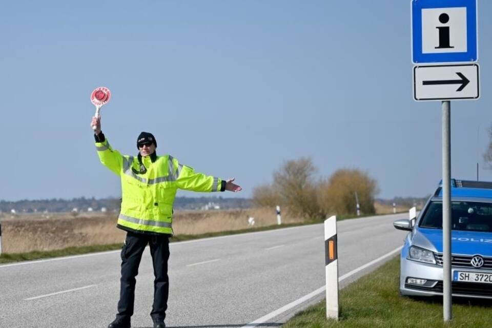 Polizei-Kontrolle in Schleswig-Holstein