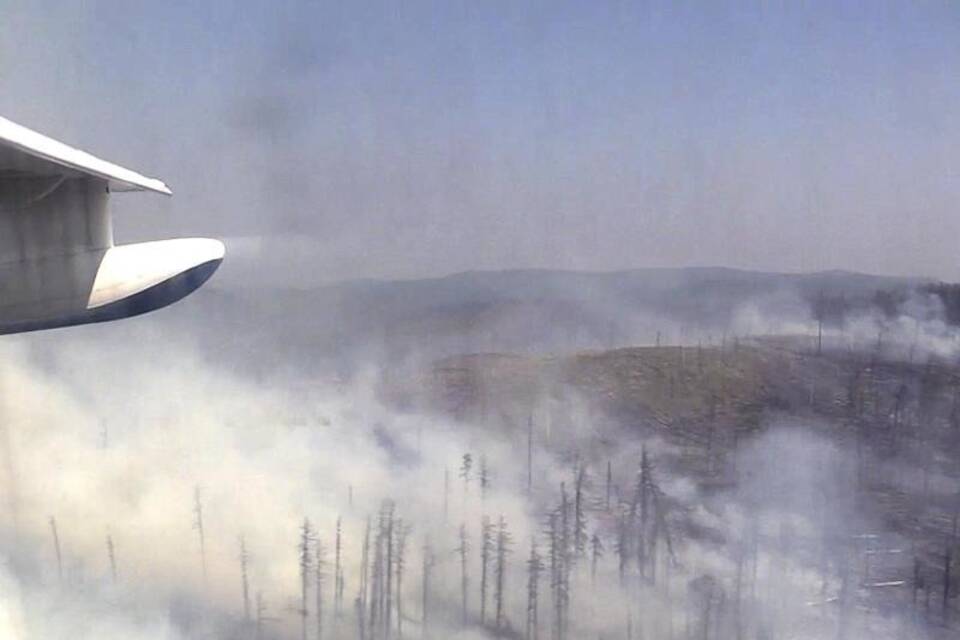 Waldbrände in Sibirien
