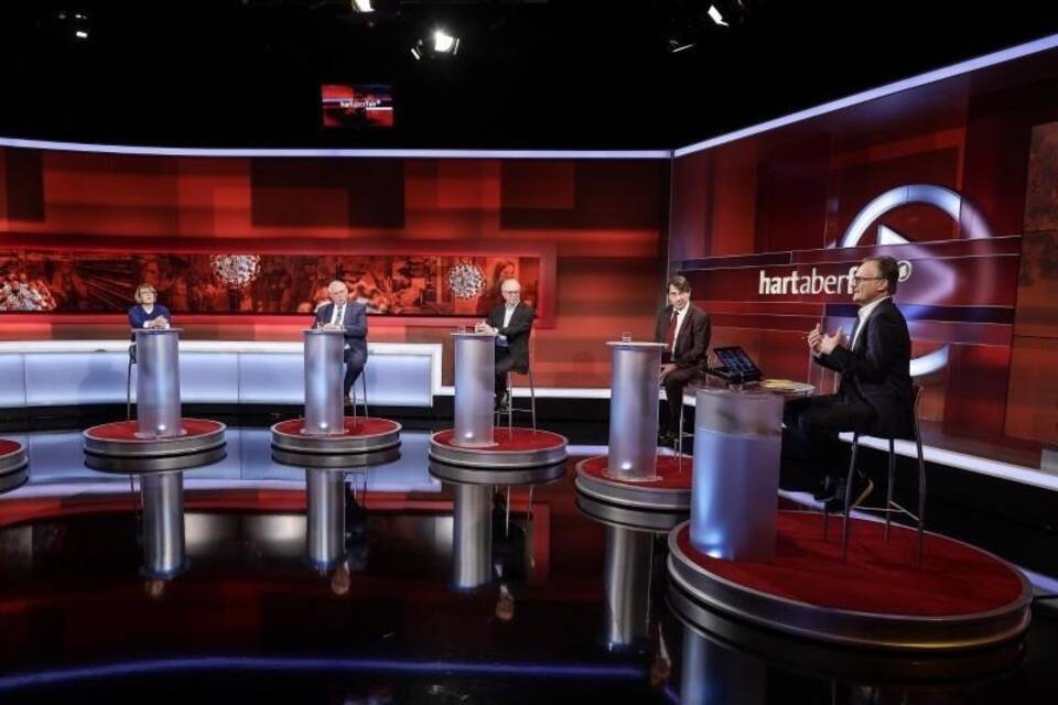 Talkshow "Hart aber fair" Talkshow "Hart aber fair"