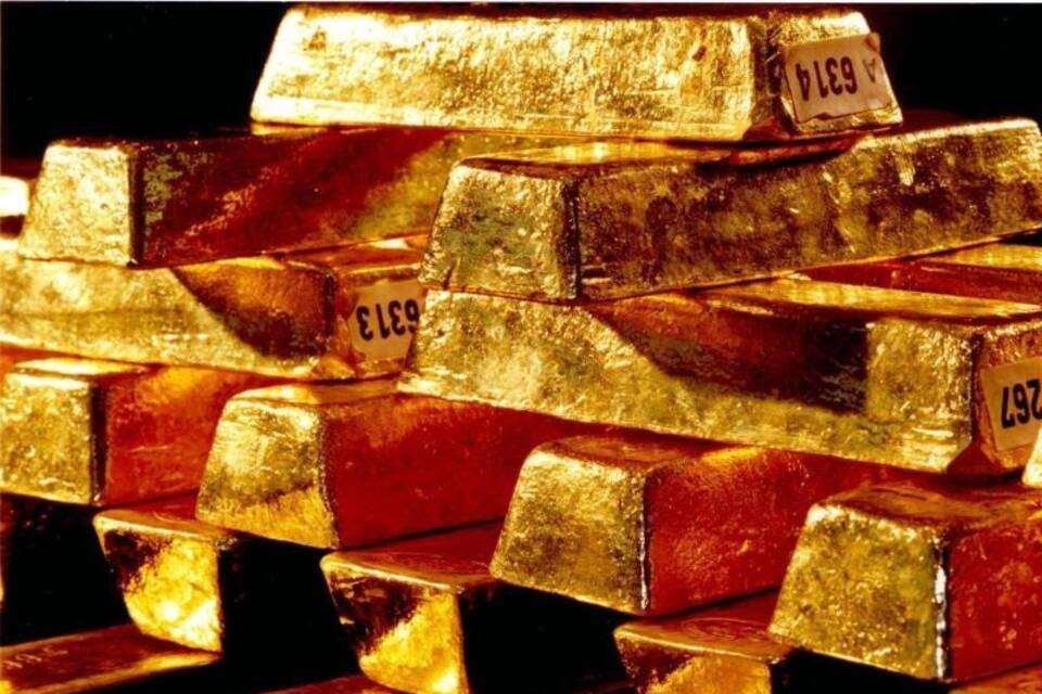 Goldbarren Goldbarren
