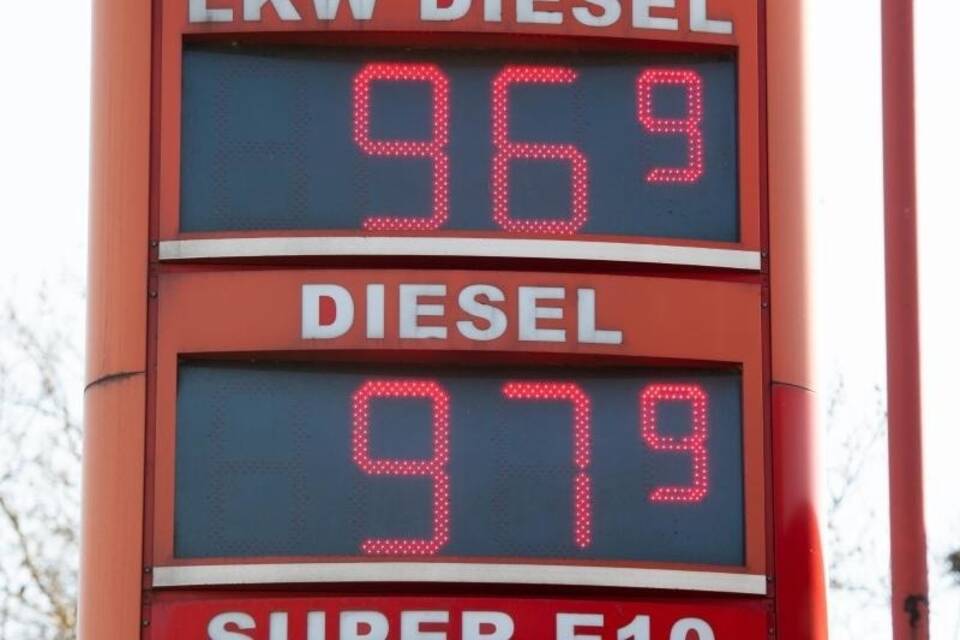 Diesel- und Benzinpreis