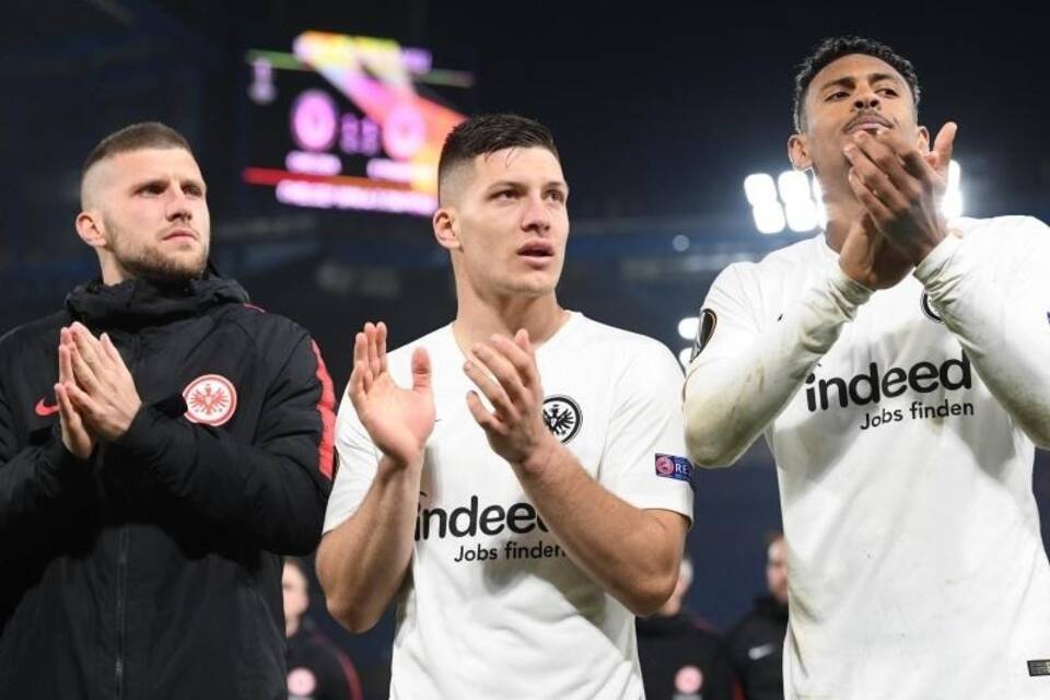 Rebic, Jovic und Haller