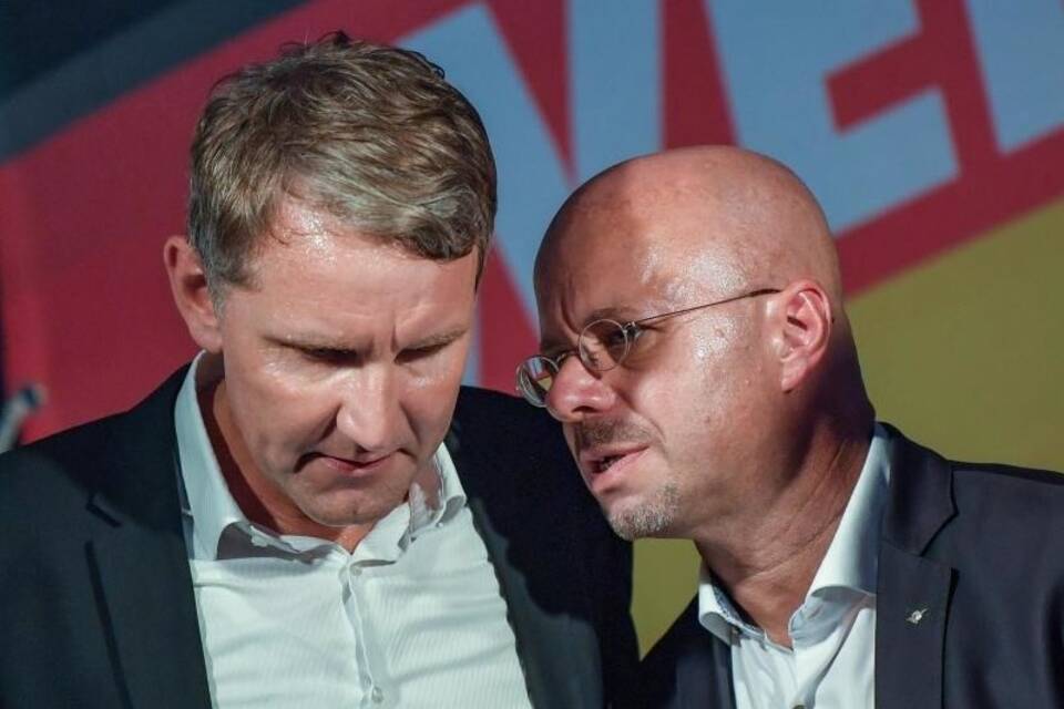 Björn Höcke und Andreas Kalbitz