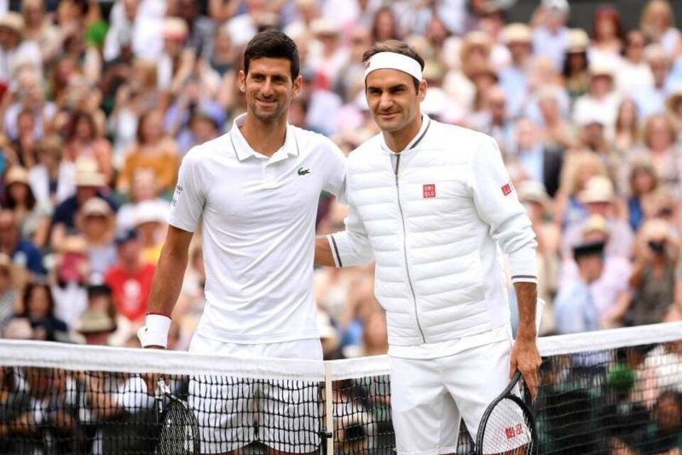 Djokovic und Federer