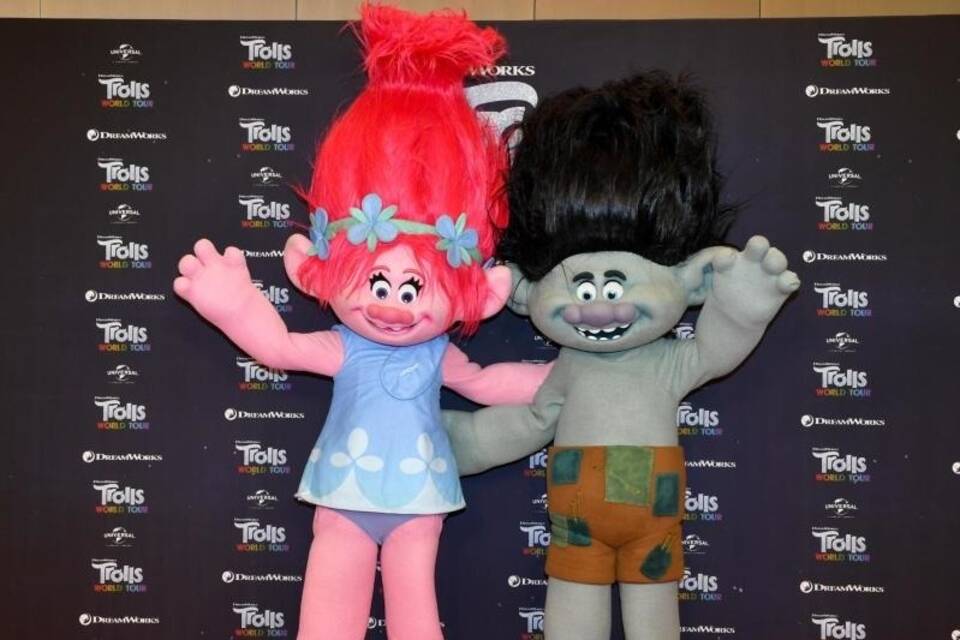 Trolls-Figuren Poppy und Branch