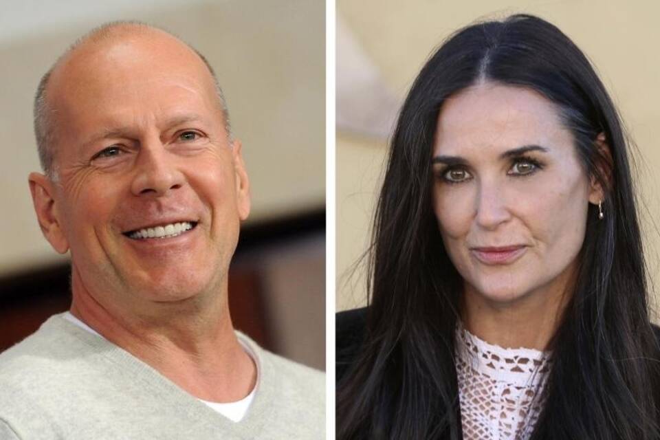 Bruce Willis und Demi Moore