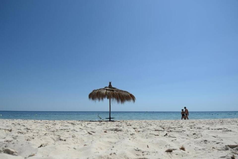 Leerer Strand Leerer Strand