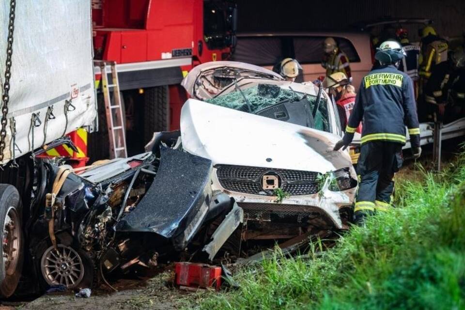 Unfall auf der A2 Unfall auf der A2